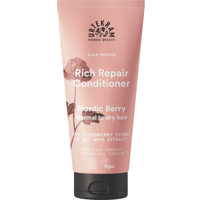 Balsam Bio Reparator pentru Par Normal spre Uscat Nordic Berry 180ml URTEKRAM — preț și oferte