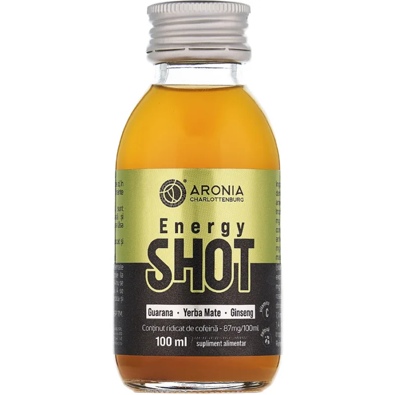 Energy Shot Mix cu Continut Ridicat de Cofeina 100ml ARONIA CHARLOTTENBURG — preț și oferte
