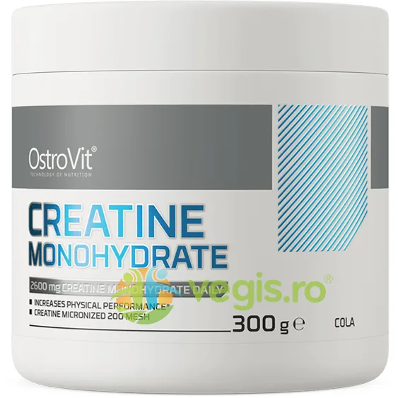 Creatina Monohidrata cu Aroma de Cola 300g OSTROVIT — preț și oferte