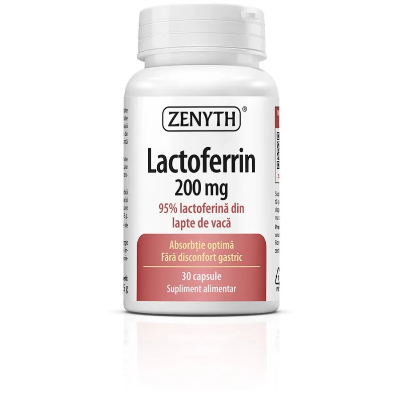 Lactoferina 200mg 30cps Zenyth — preț și oferte