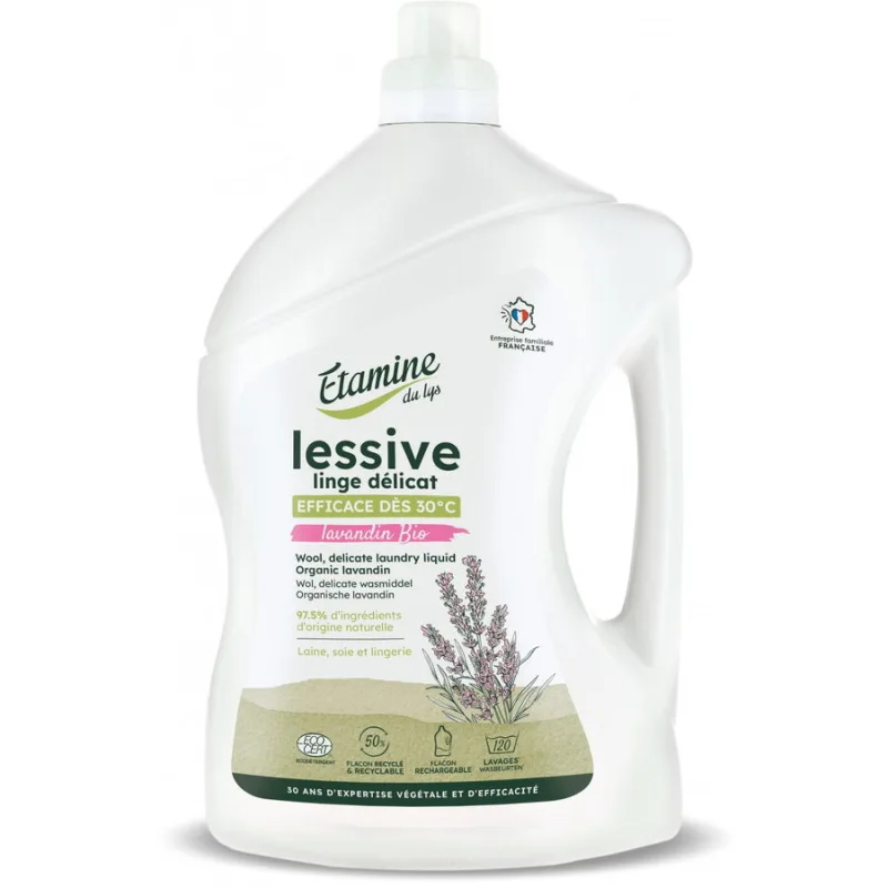 Detergent pentru Rufe Delicate si Lana cu Parfum de Lavanda Format Mediu 3L ETAMINE DU LYS — preț și oferte
