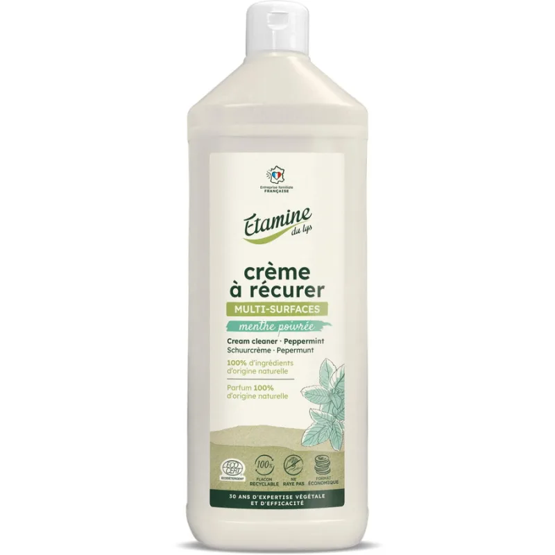 Detergent Crema pentru Suprafete Multiple cu Parfum de Menta 1L ETAMINE DU LYS — preț și oferte