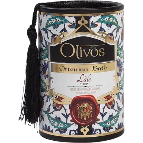 Sapun de Lux cu Ulei de Masline Extravirgin Otoman Tulip 2x100g OLIVOS — preț și oferte