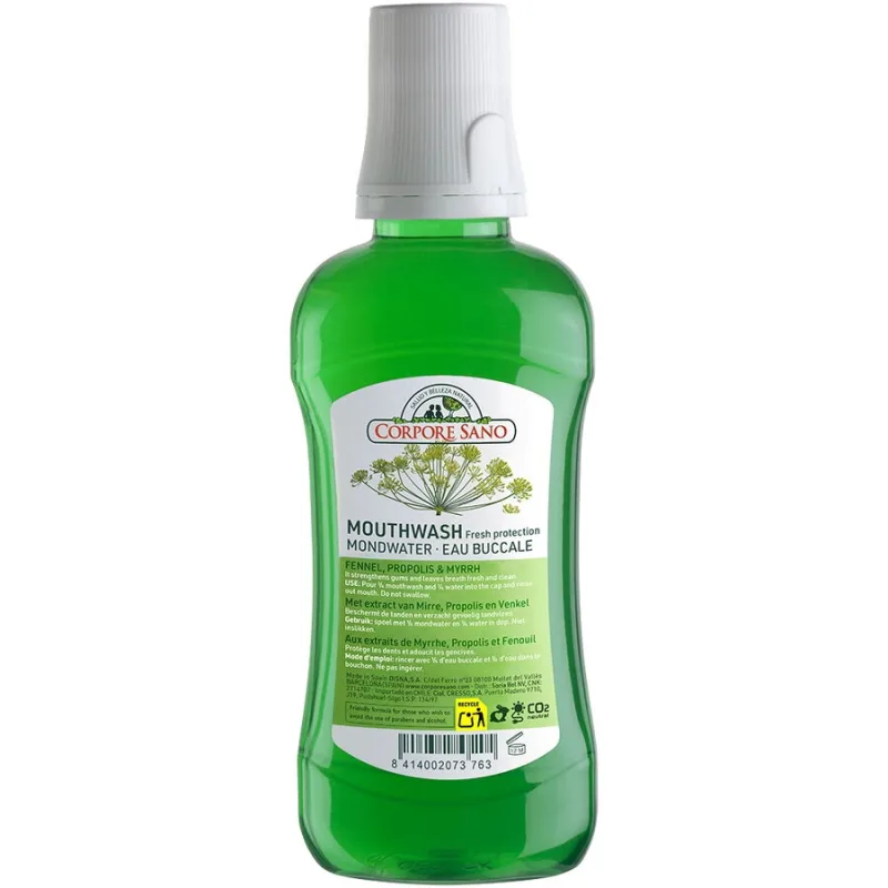 Apa de Gura cu Smirna, Propolis si Fenicul 250ml Corpore Sano — preț și oferte