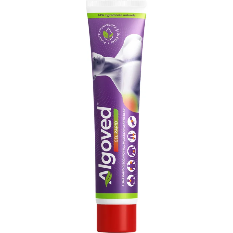 Gel Rapid Durere si Flexibilitate Articulara cu Ardei Iute 30g ALGOVED — preț și oferte