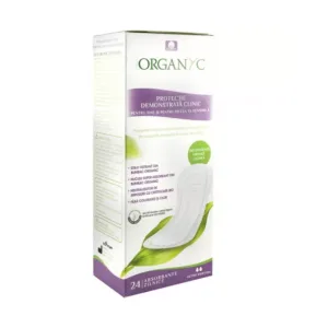 Absorbante ultra subtiri din bumbac organic pentru incontinenta, 24 bucati, Organyc