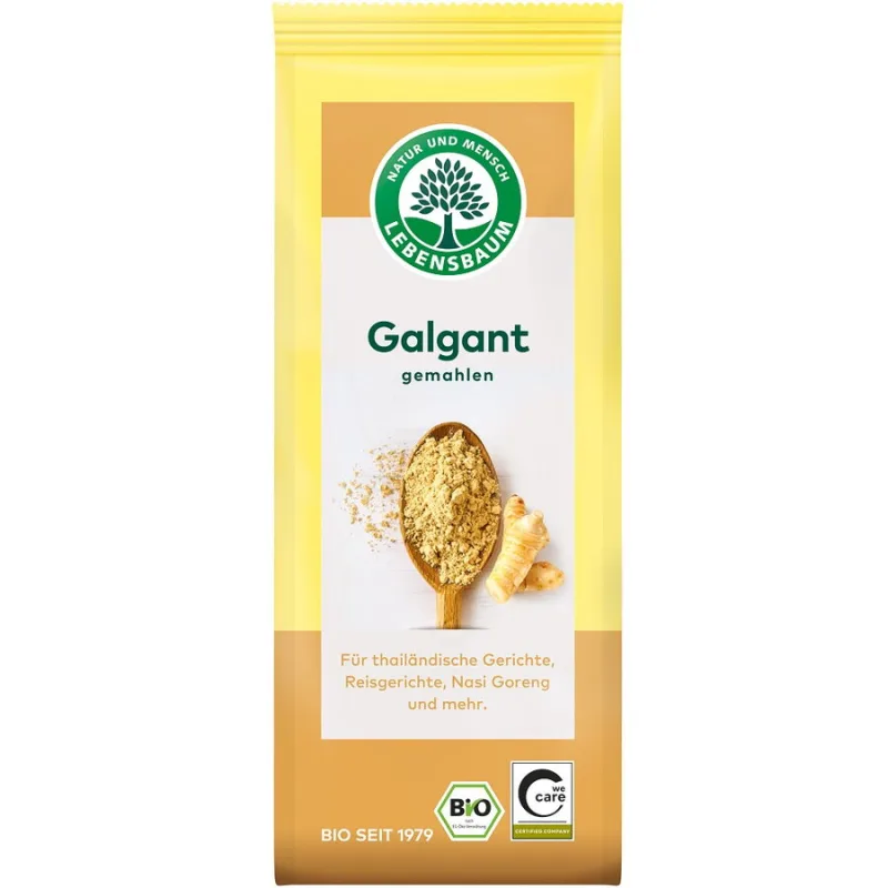 Galangal Macinat Ecologic/Bio 40g LEBENSBAUM — preț și oferte