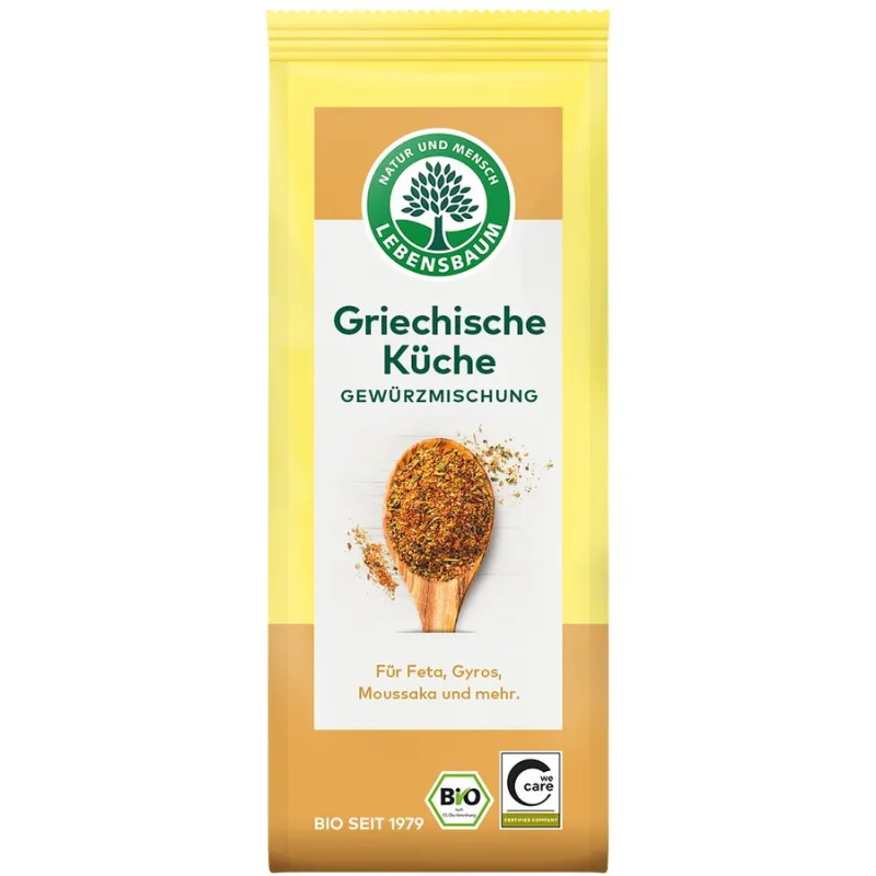 Mix de Condimente pentru Bucataria Greceasca Ecologic/Bio 45g LEBENSBAUM — preț și oferte