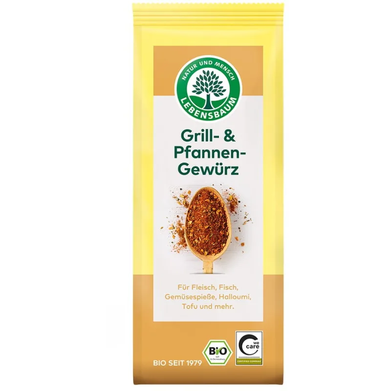 Amestec de Condimente pentru Gratar Ecologic/Bio 50g LEBENSBAUM — preț și oferte