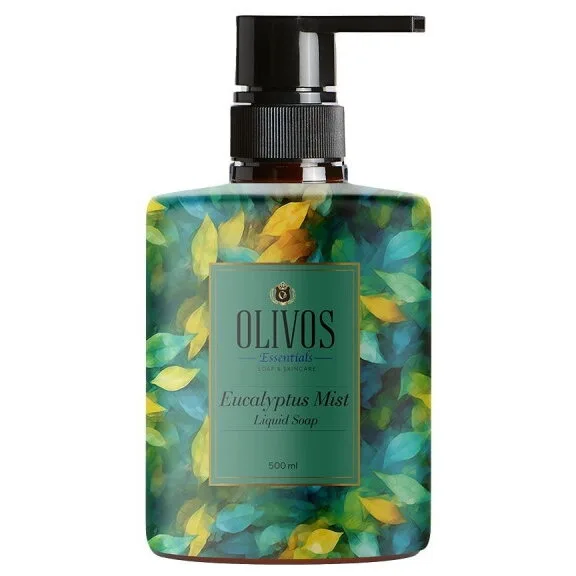 Sapun Lichid cu Ulei Esential de Eucalipt Eucalyptus Mist 500ml OLIVOS — preț și oferte