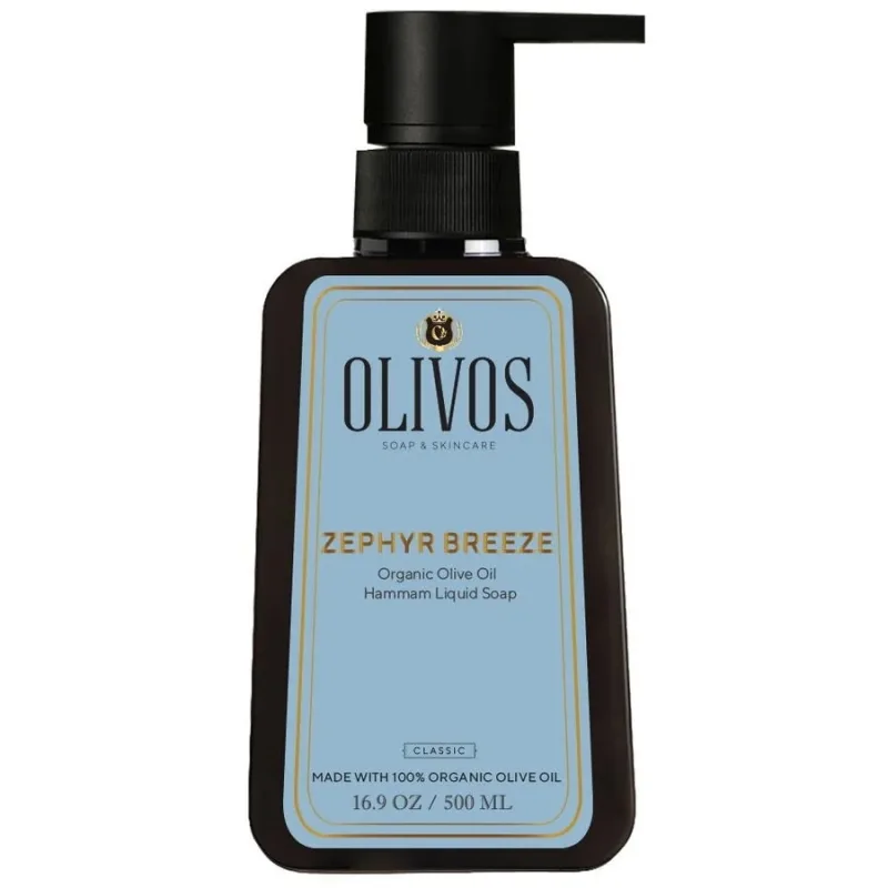 Sapun Lichid cu Ulei de Masline Reteta Originala Zephyr Breeze 500ml OLIVOS — preț și oferte