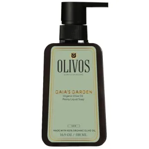 Sapun Lichid cu Ulei de Masline si Parfum de Bujor Gaia's Garden 500ml