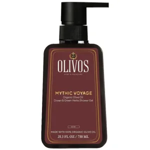 Gel de Dus cu Ulei de Masline si Parfum Proaspat de Ocean si Plante Verzi Mythic Voyage 750ml