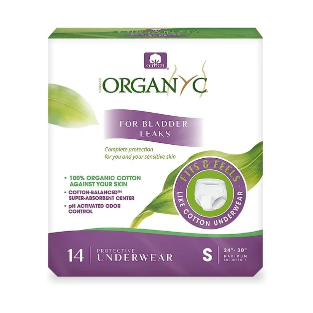 Lenjerie intima de protectie pentru incontinenta urinara, 14 bucati, marimea M, Organyc — preț și oferte