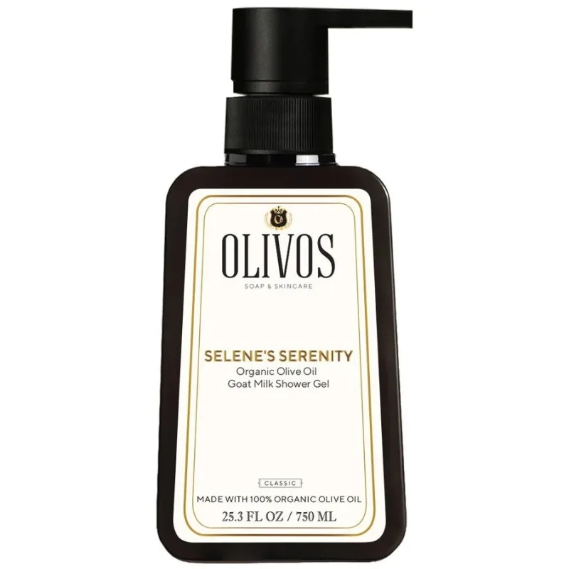 Gel de Dus cu Ulei de Masline si Lapte de Capra Selene's Serenity 750ml OLIVOS — preț și oferte