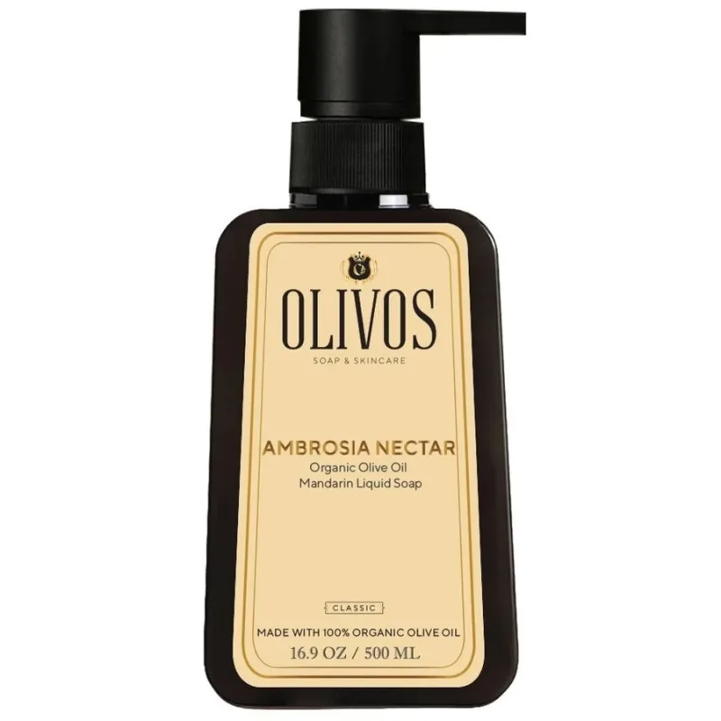 Sapun Lichid cu Ulei de Masline si Parfum de Mandarina Ambrosia Nectar 500ml OLIVOS — preț și oferte