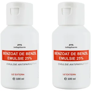 Pachet Benzoat de Benzil Emulsie 100ml + 100ml