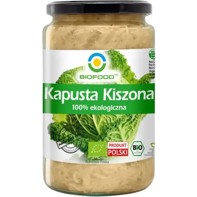 Varza Lactofermentata Ecologica/Bio 700g BIOFOOD — preț și oferte