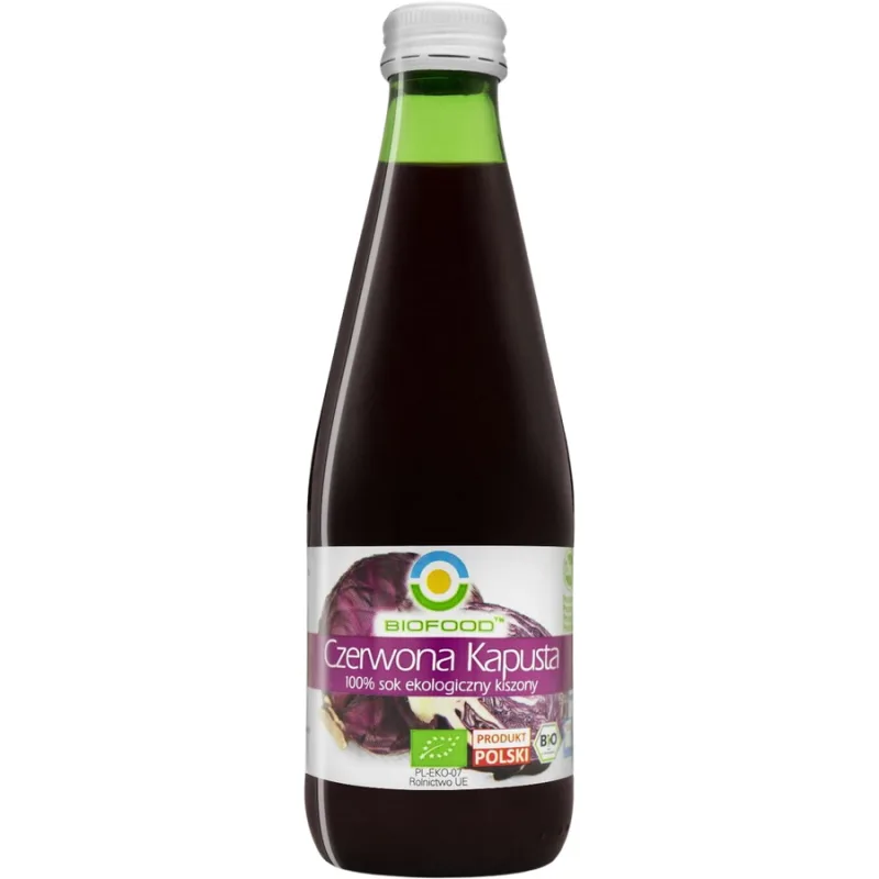 Suc de Varza Rosie Lactofermentata Ecologica/Bio 300ml BIOFOOD — preț și oferte