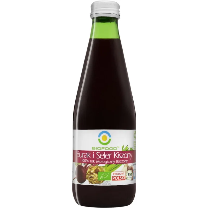 Suc de Sfecla Rosie si Telina Lactofermentata Ecologic/Bio 300ml BIOFOOD — preț și oferte