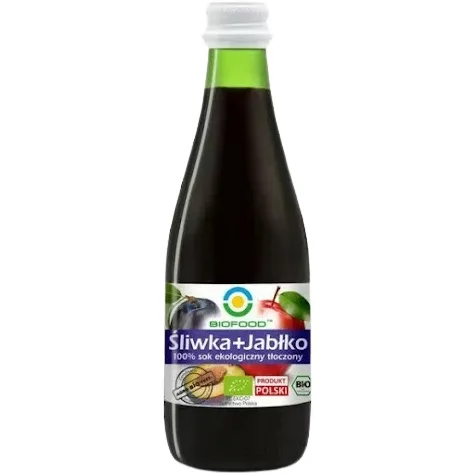 Suc de Prune si Mere Ecologic/Bio 300ml BIOFOOD — preț și oferte