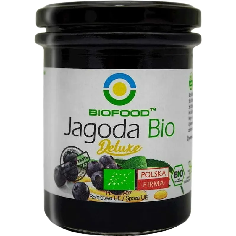 Afine de Padure Intregi in Sirop de Agave Ecologice/Bio 200g BIOFOOD — preț și oferte