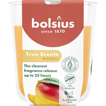 Lumanare Parfumata in Pahar Aroma Mango 80/73 25h 1buc BOLSIUS — preț și oferte