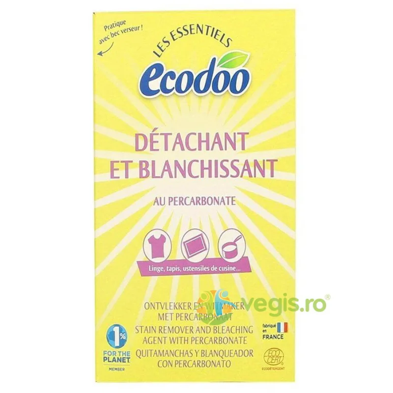 Pudra pentru Indepartarea Petelor si Albire Ecologica/Bio 350g ECODOO — preț și oferte