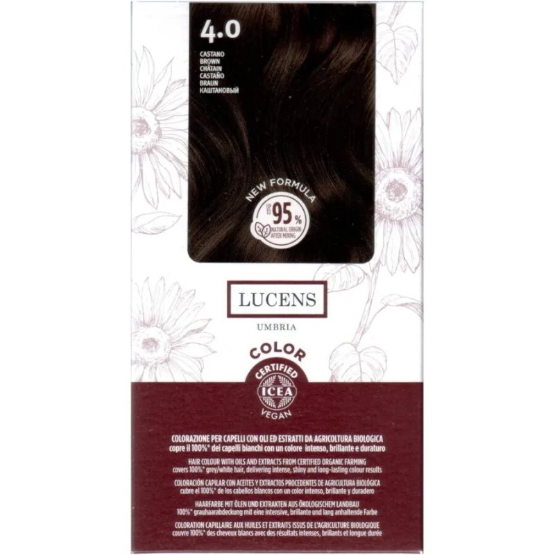 Vopsea de Par fara Amoniac Saten 4.0 50ml LUCENS UMBRIA — preț și oferte