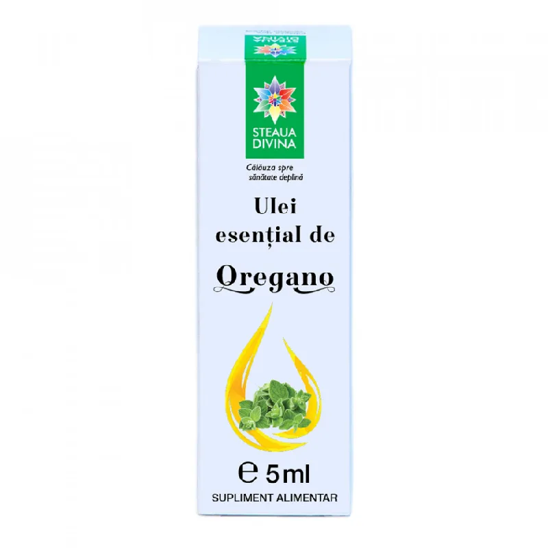 Ulei esential de oregano, 5ml, Steaua Divina — preț și oferte