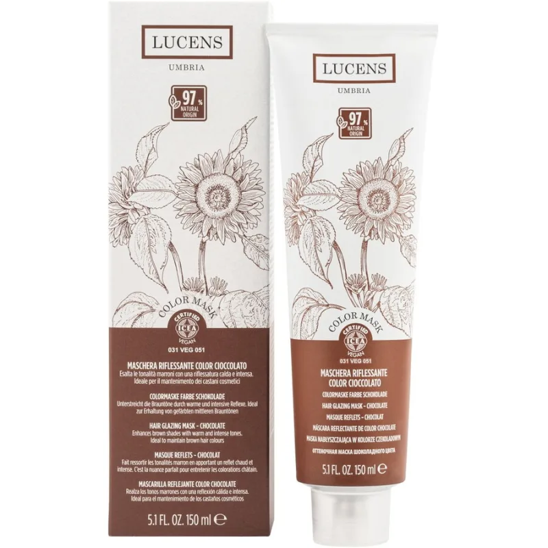 Masca Nuantatoare Saten Ciocolata 150ml LUCENS UMBRIA — preț și oferte