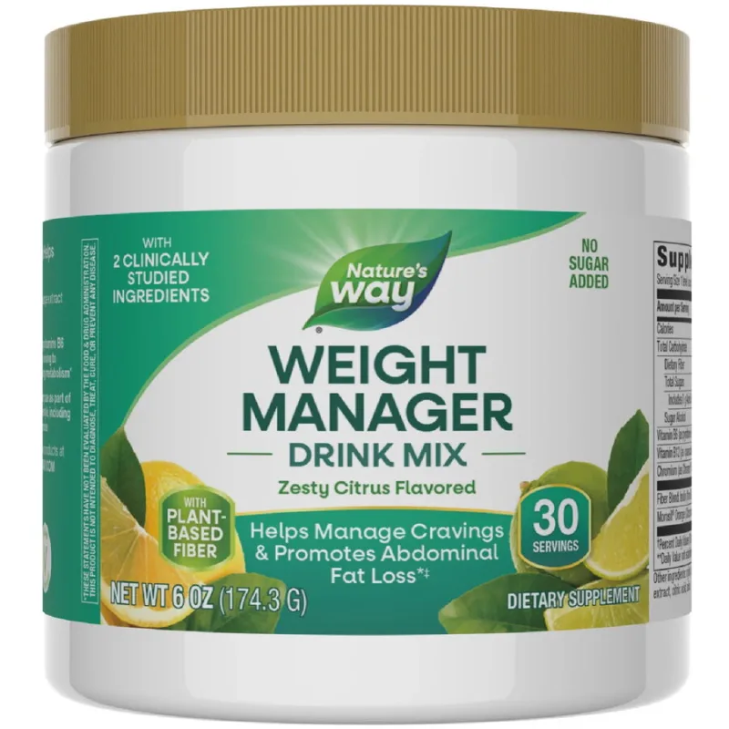 Weight Manager Drink Mix Pudra 174.3g Secom, Nature's Way — preț și oferte