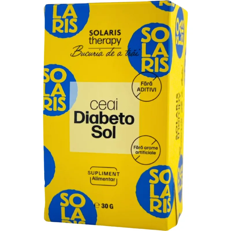 Ceai Diabetosol 20dz SOLARIS — preț și oferte