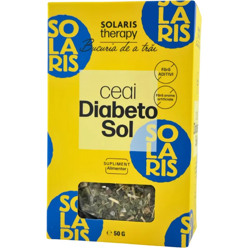 Ceai Diabetosol 50g SOLARIS — preț și oferte