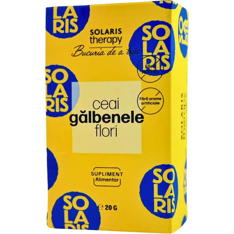 Ceai de Galbenele Flori 20dz SOLARIS — preț și oferte