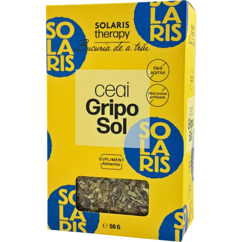 Ceai Griposol 50g SOLARIS — preț și oferte