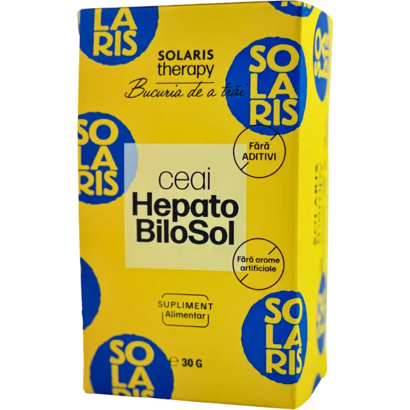 Ceai Hepato Bilosol 20dz SOLARIS — preț și oferte