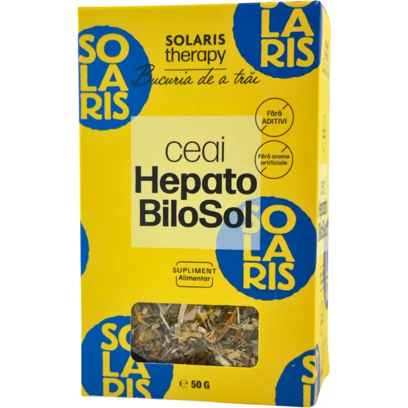 Ceai Hepato Bilosol 50g SOLARIS — preț și oferte