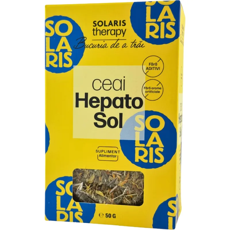 Ceai Hepatosol 50g SOLARIS — preț și oferte