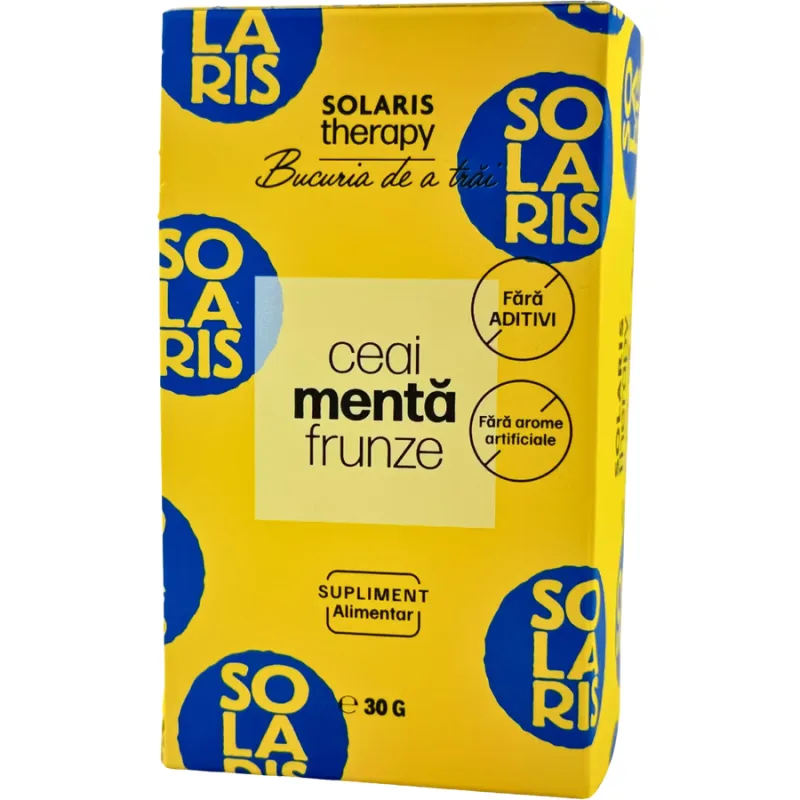 Ceai de Menta Frunze 20dz SOLARIS — preț și oferte