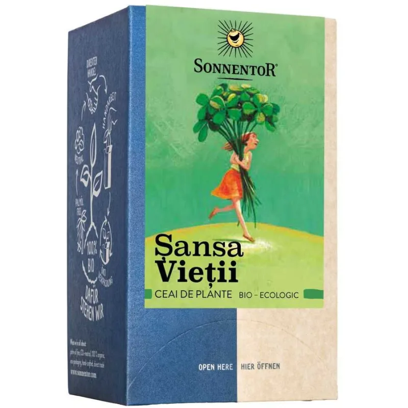 Ceai Sansa Vietii Ecologic/Bio 18dz SONNENTOR — preț și oferte