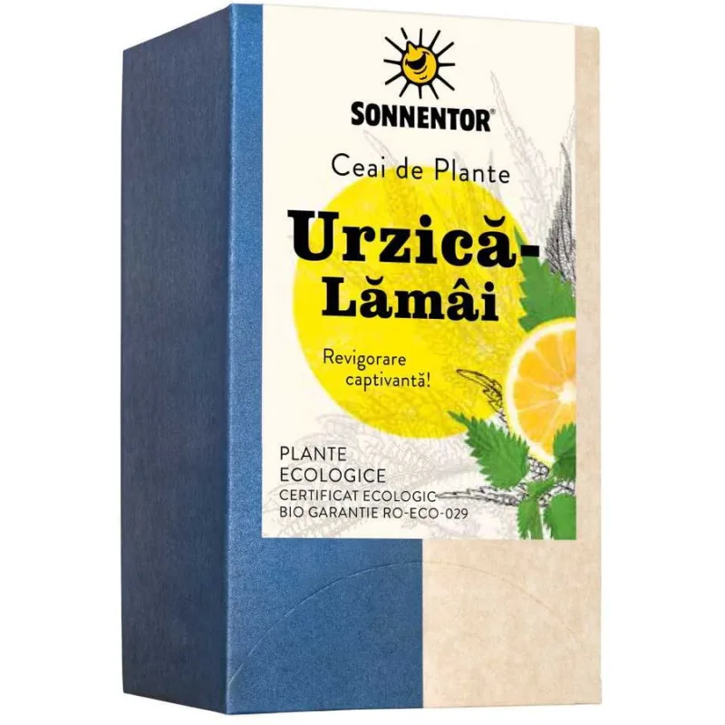 Ceai Urzica-Lamai Ecologic/Bio 18dz SONNENTOR — preț și oferte