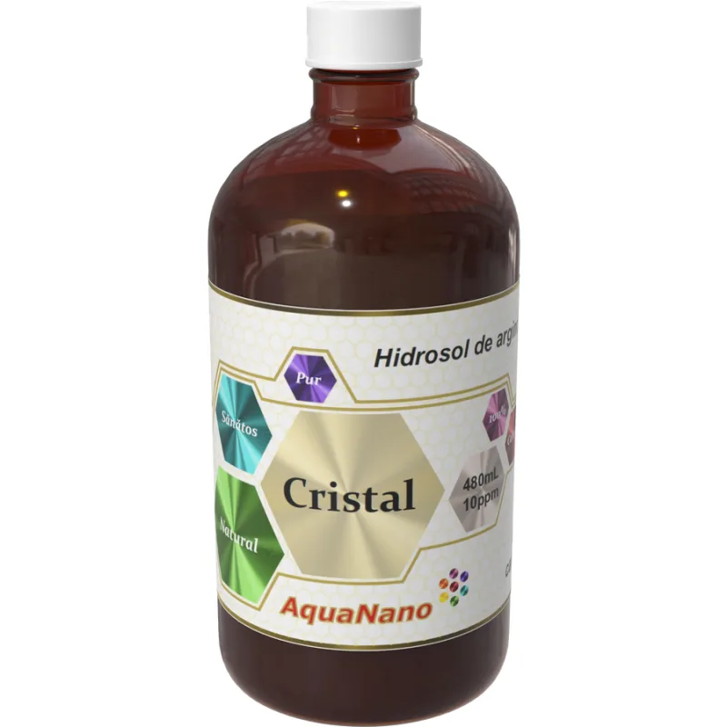 Hidrosol de Argint Cristal (Incolor) 10ppm 480ml AGHORAS — preț și oferte