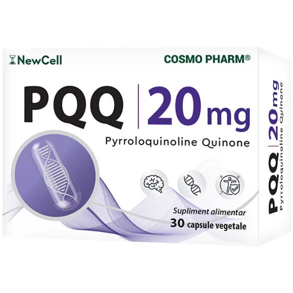 PQQ 20mg 30 capsule vegetale COSMO PHARM — preț și oferte