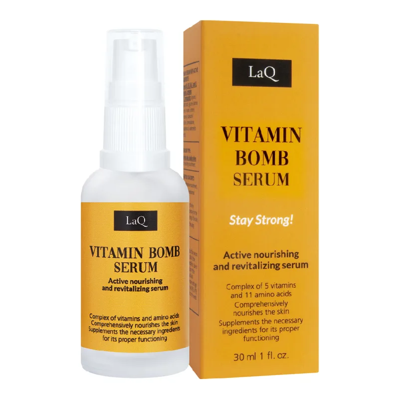 Serum pentru fata revitalizant Vitamin Bomb, 30ml, LaQ — preț și oferte