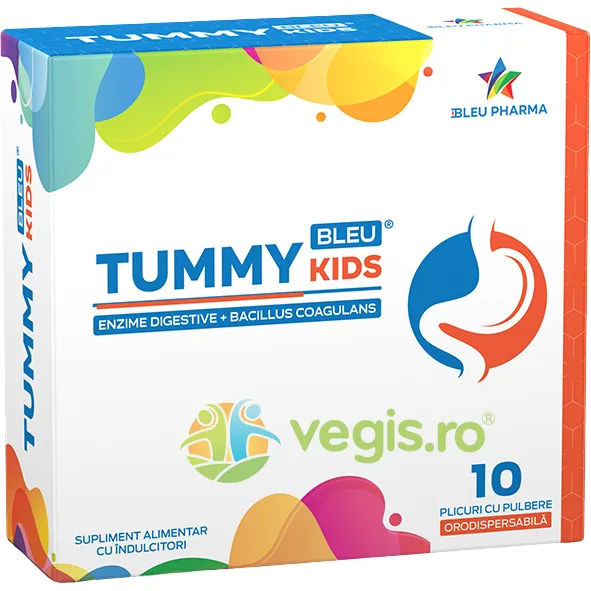 TummyBleu Kids 10 plicuri Bleu Pharma — preț și oferte