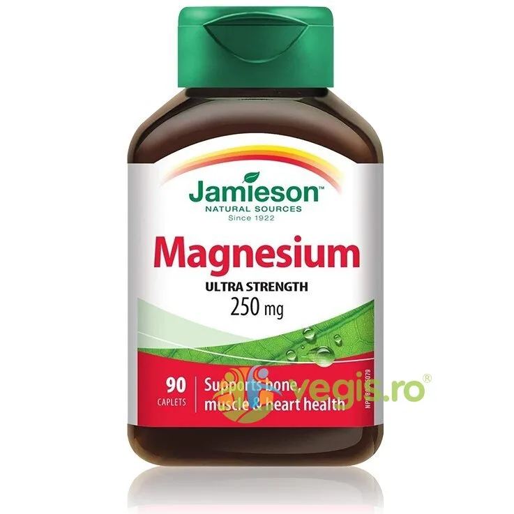 Magneziu 250mg 90cps JAMIESON LABORATOIRES — preț și oferte