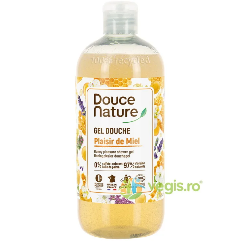 Gel de Dus cu Miere Bio 500ml DOUCE NATURE — preț și oferte