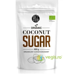 Zahar de Cocos cu Indice Glicemic Redus Ecologic/Bio 400g