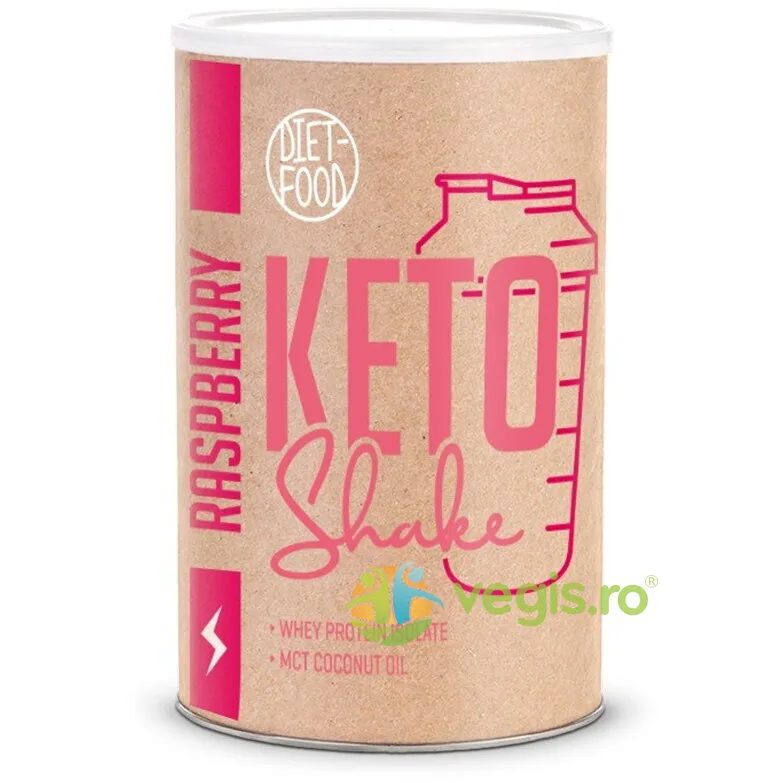 Shake Keto cu Zmeura 300g DIET FOOD — preț și oferte